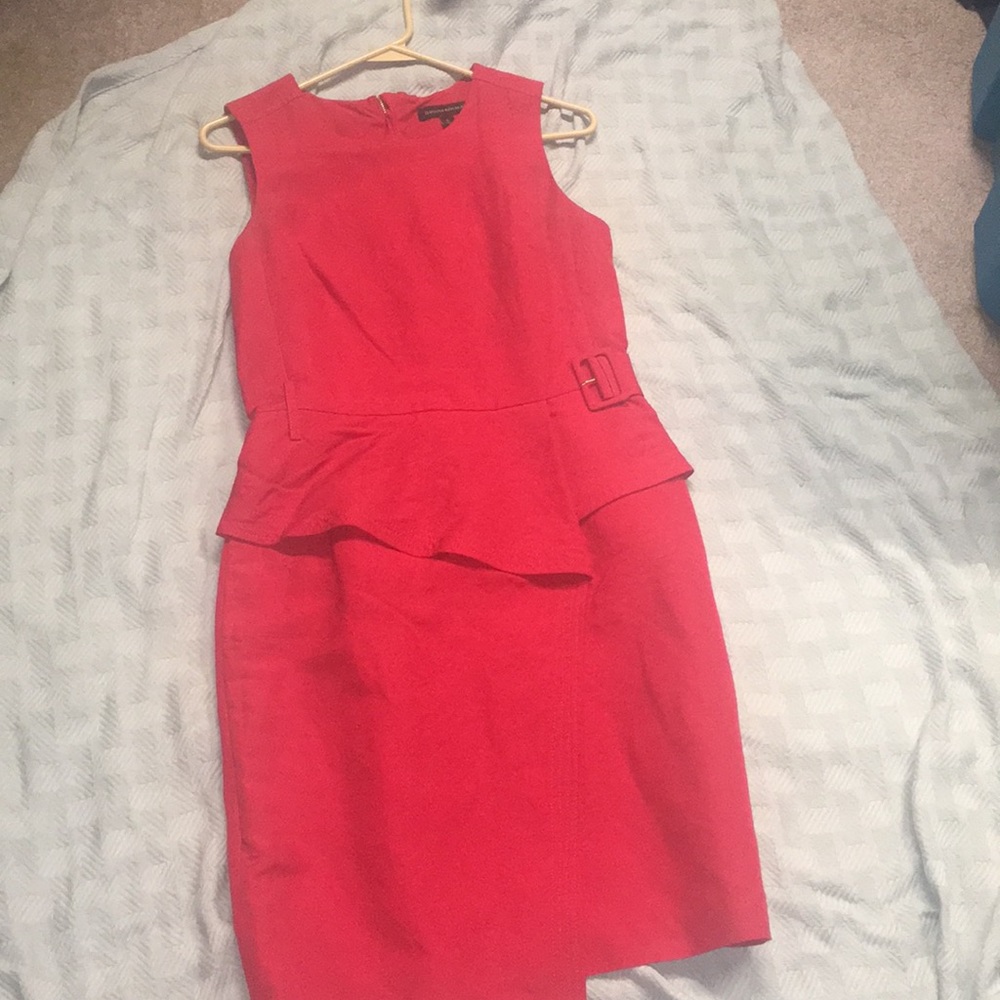 Dress from Banana Republic.